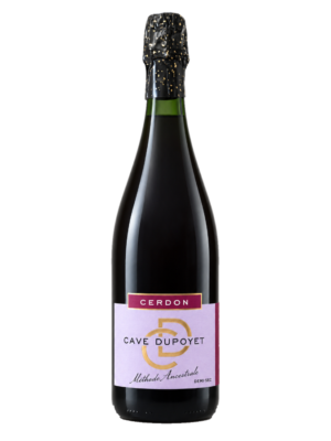 Bouteille de vin de Cerdon Rosé méthode ancestrale